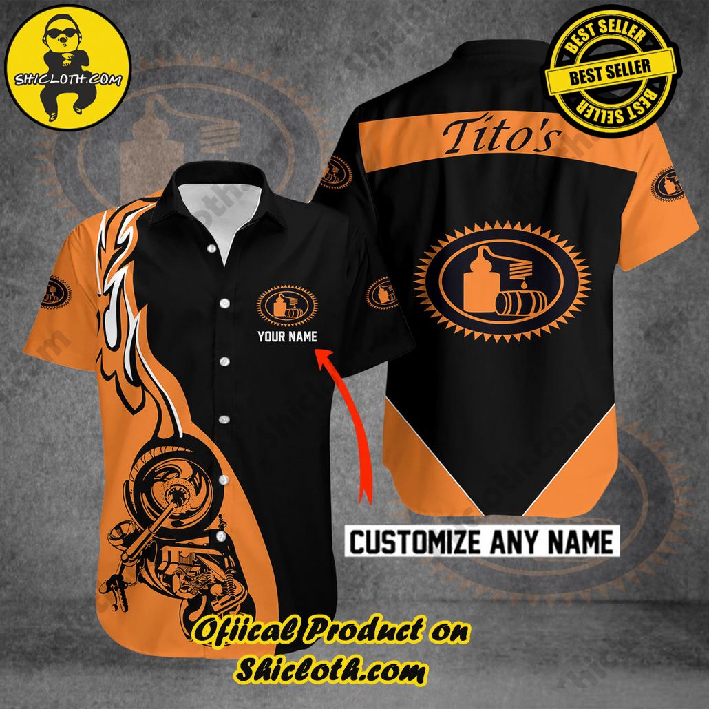 Discover Paradise: Shicloth's Button Shirt - Hawaiian Shirt 86 Tito’s Button Shirt - Hawaiian Shirt