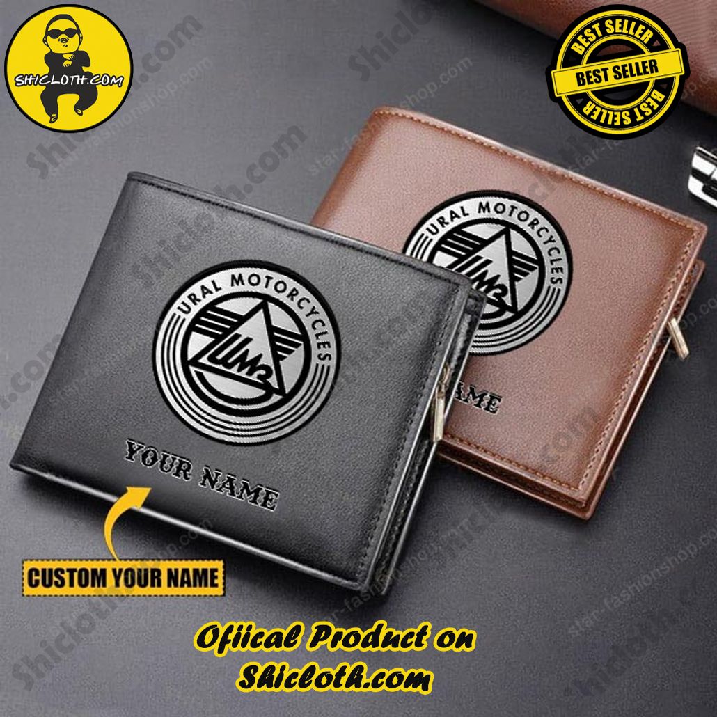 Discover the Timeless Elegance: Shicloth's Leather Wallet Unveiled 35 Ural Motorcycles Custom Name Handmade Leather Wallet