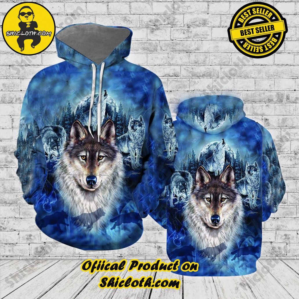 Unveiling the Next Level of Fandom: Shicloth's 3D Hoodie Collection 30 Wolf 3D All Over Print Hoodie