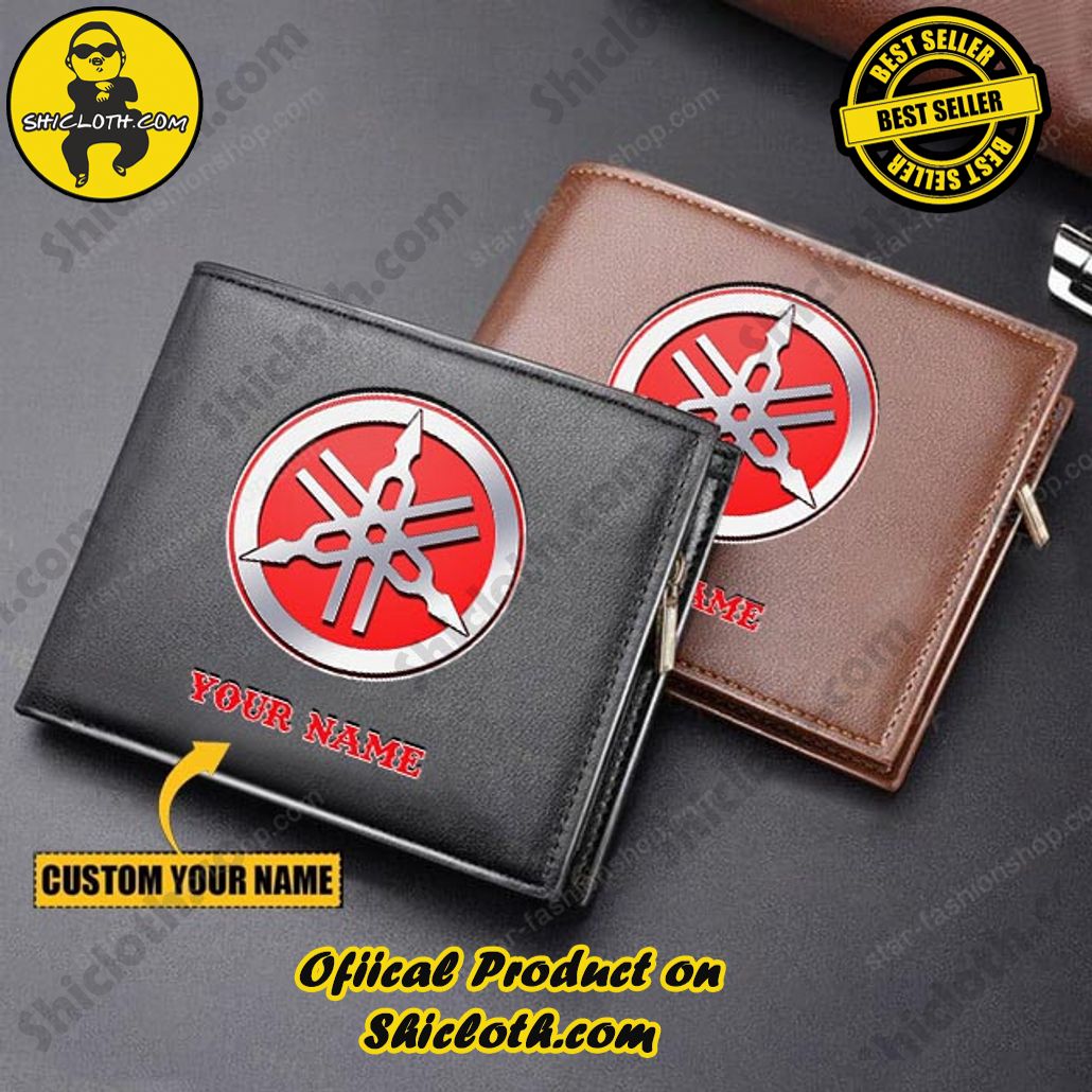 Discover the Timeless Elegance: Shicloth's Leather Wallet Unveiled 38 Yamaha Custom Name Handmade Leather Wallet