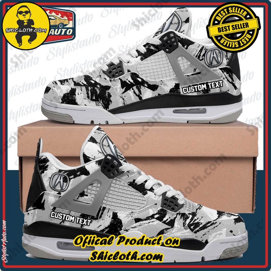 Acura Air Jordan 4 Sneakers, Car Shoes