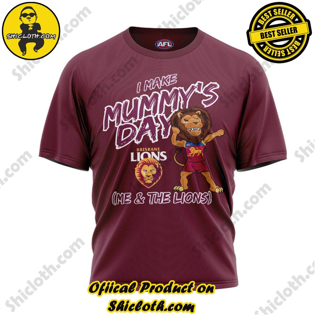 AFL Brisbane Lions Mummys Day Tee