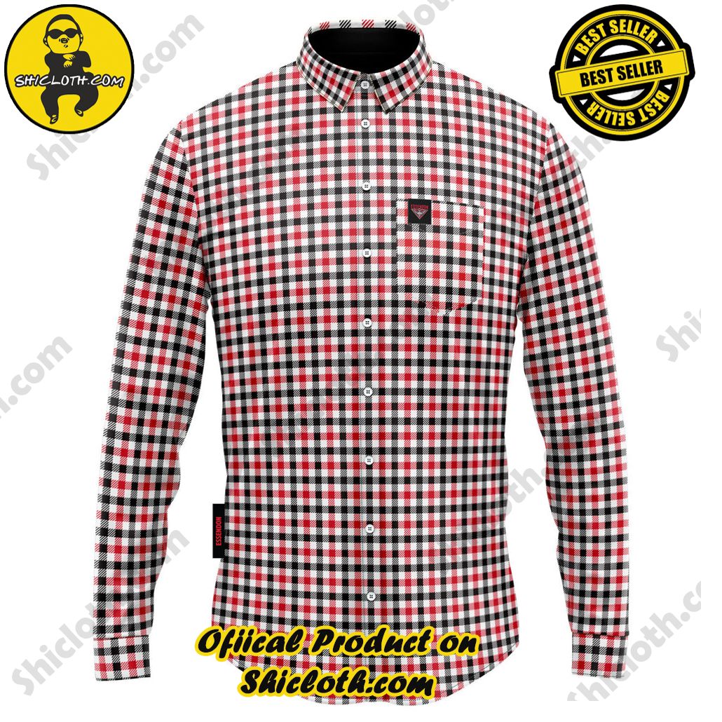 AFL Essendon Bombers Dawson Dress Shirt