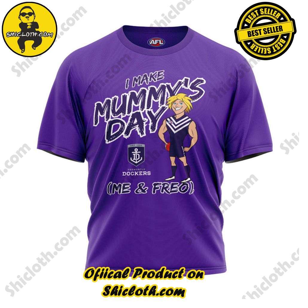 AFL Freo Mummys Day Tee