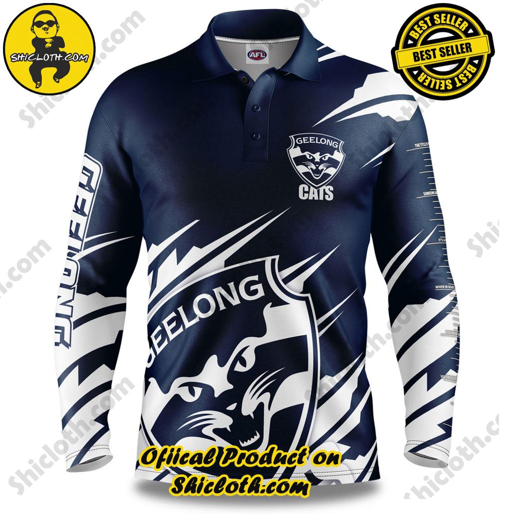 AFL Geelong Cats Ignition Fishing Shirt
