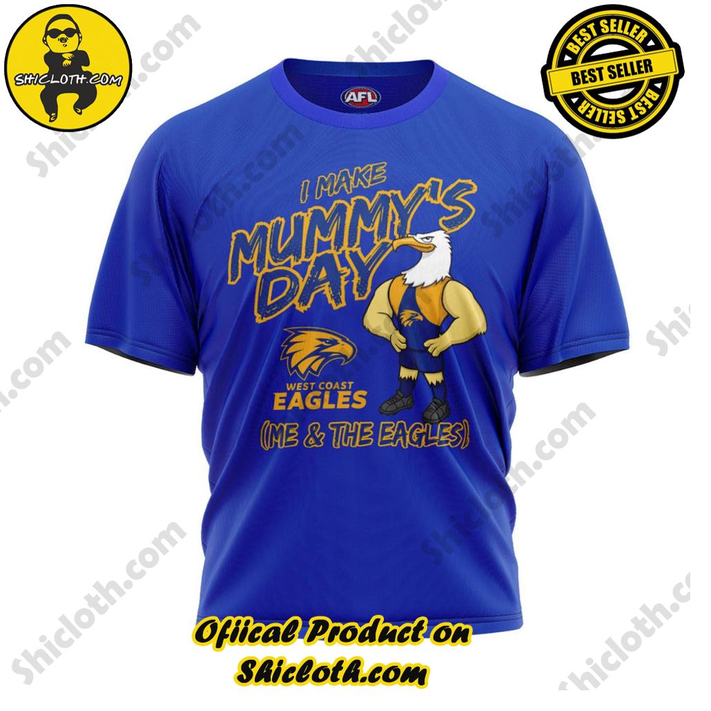 AFL West Coast Eagles Mummy's Day Tee