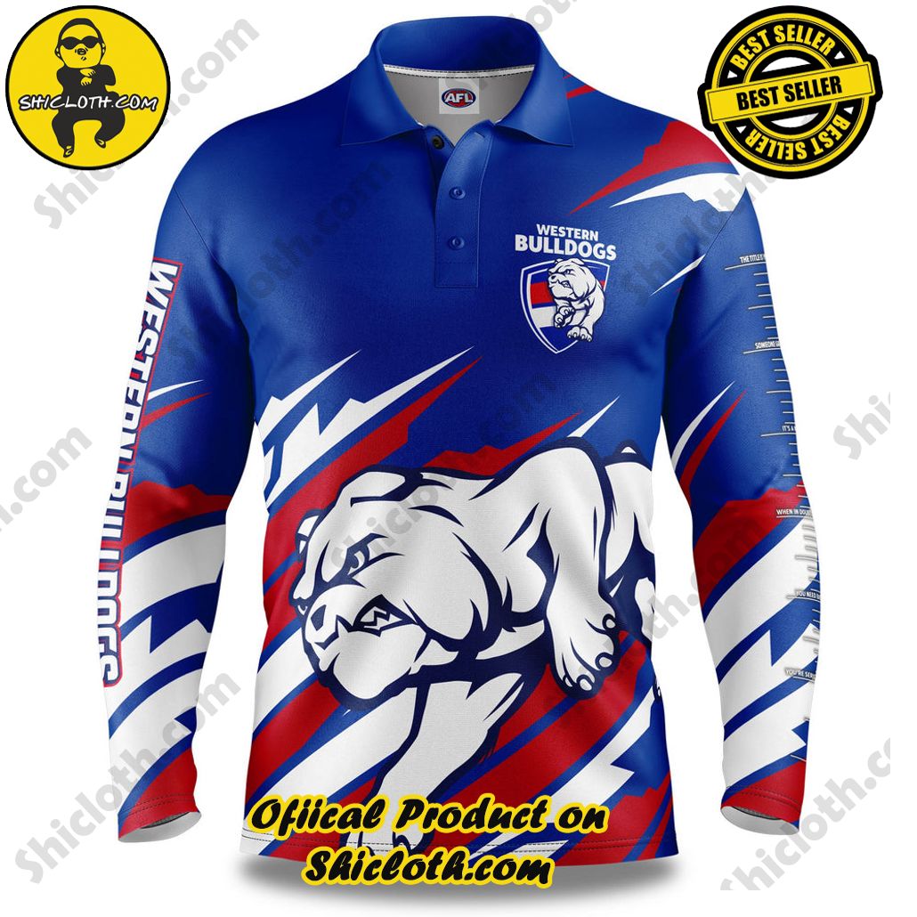 AFL Western Bulldogs Ignition Fishing Shirt