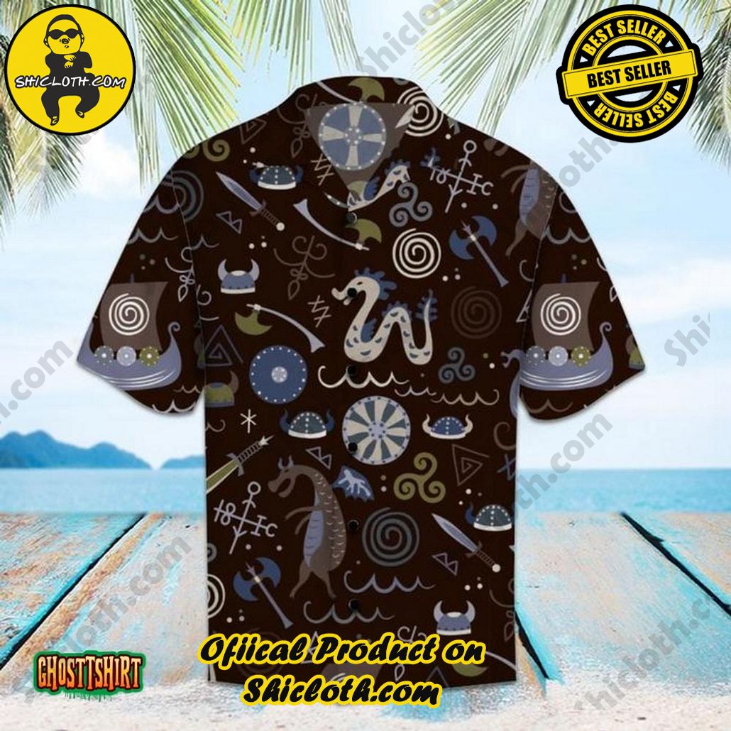 Amazing Viking Aloha Hawaii Shirt For Men Women Beach Short