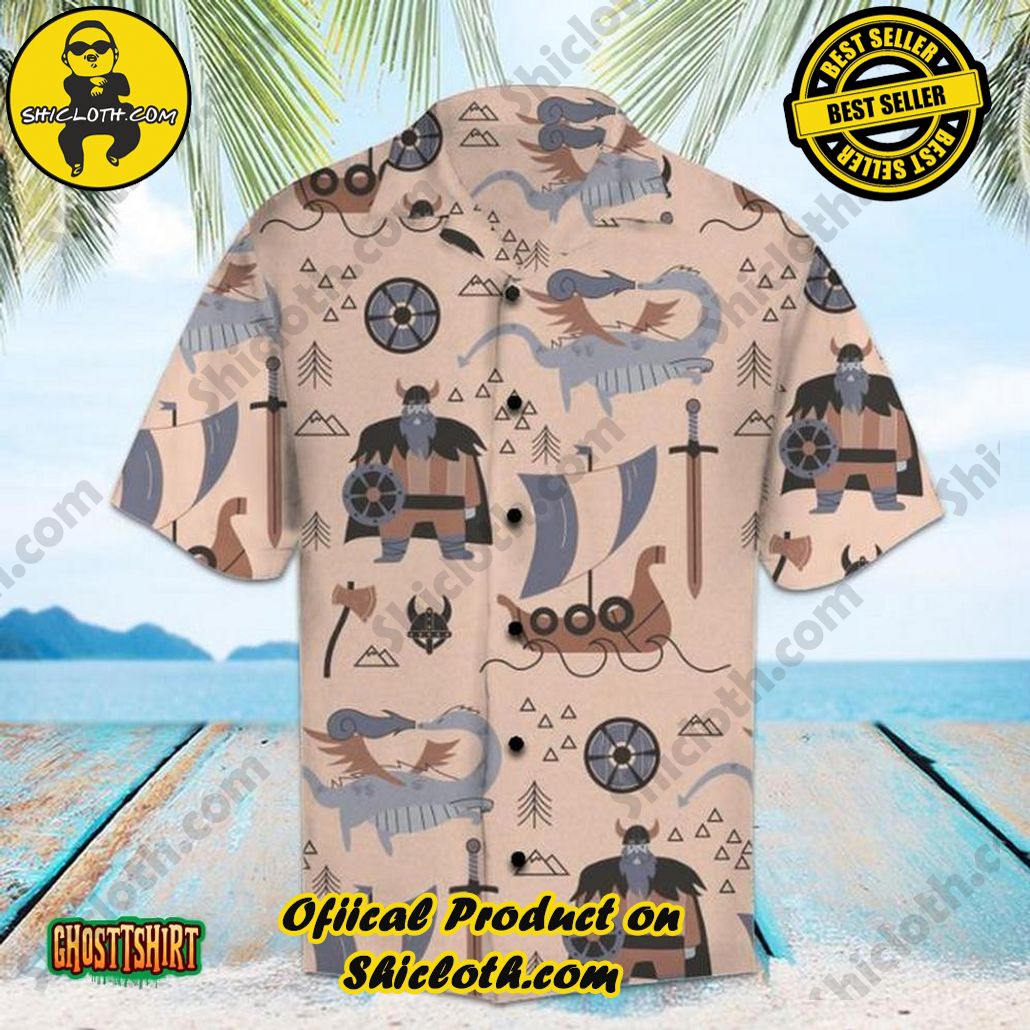 Amazing Viking Aloha Hawaiian Shirt Beach Short