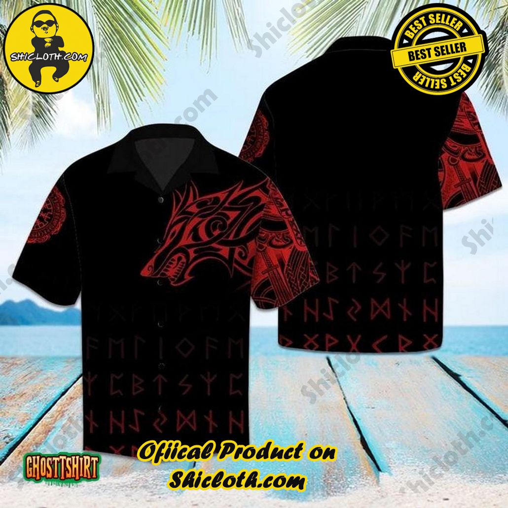 Amazing Viking Wolf Aloha Hawaiian Shirt Beach Short