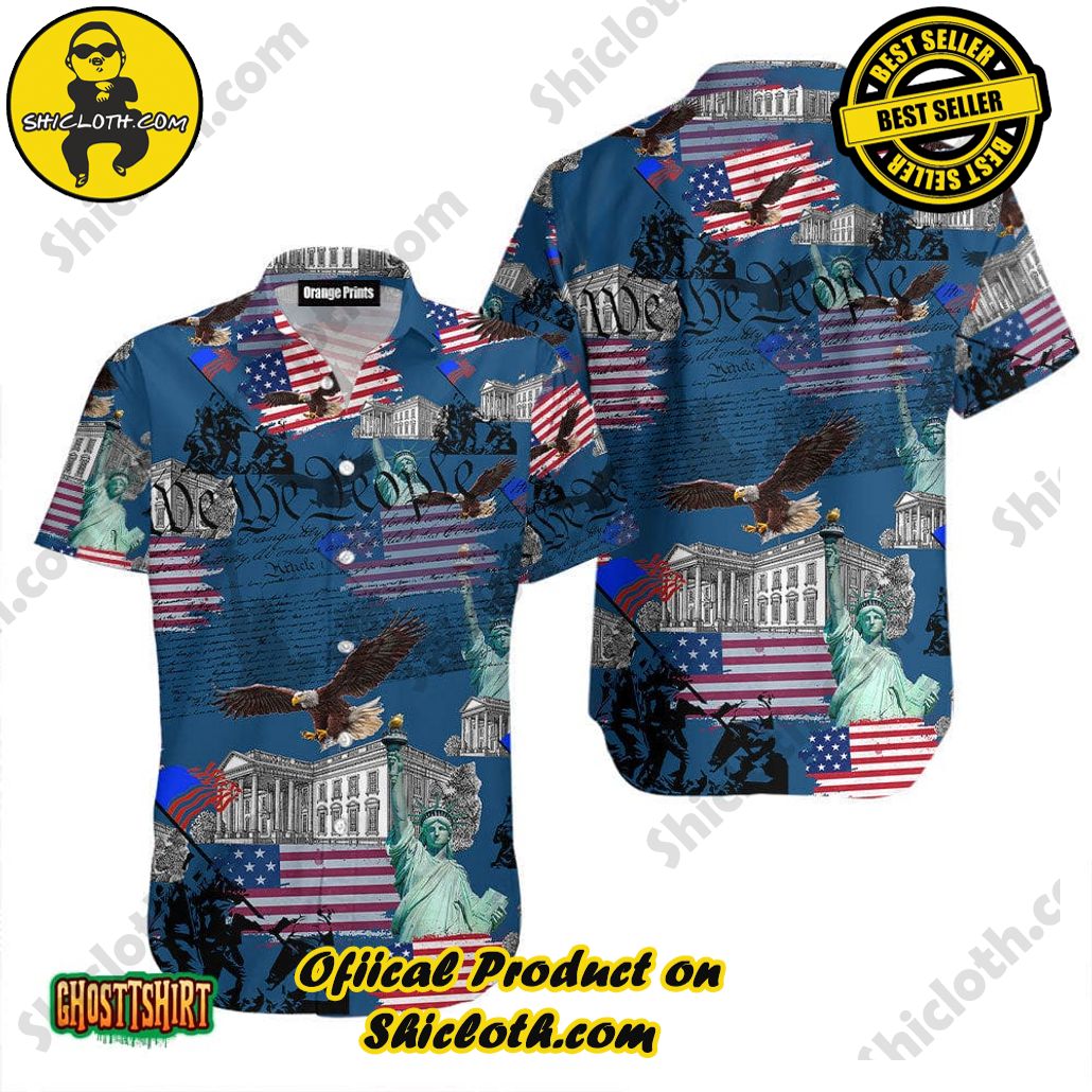 America Cow Beer Aloha Hawaiian Shirt Beach Short