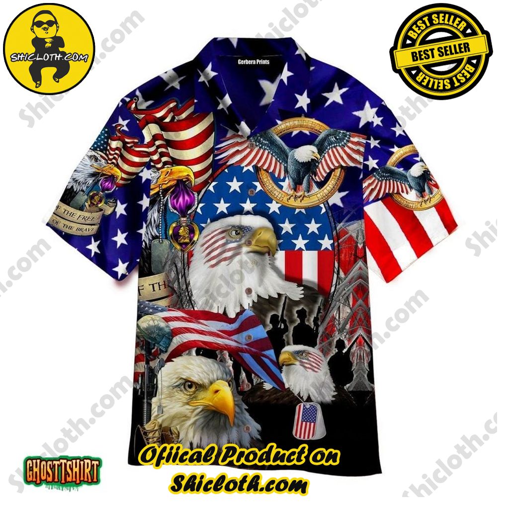 America Marijuana Leaf Shirt For Men Hawaiian Shirt Beach Short