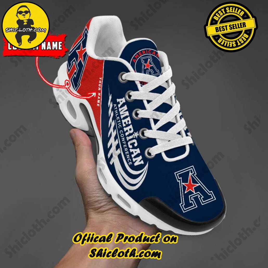 American Athletic Conference Custom Name Nike TN Shoes