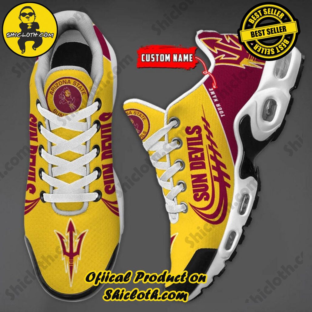 Arizona State Sun Devils Custom Name Nike TN Shoes 3 Arizona State Sun Devils Custom Name Nike TN Shoes - Image 3