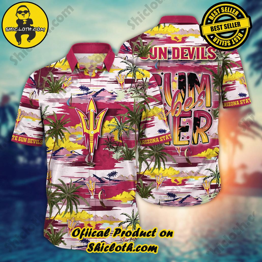 Arizona State Sun Devils Hawaiian Shirt Custom