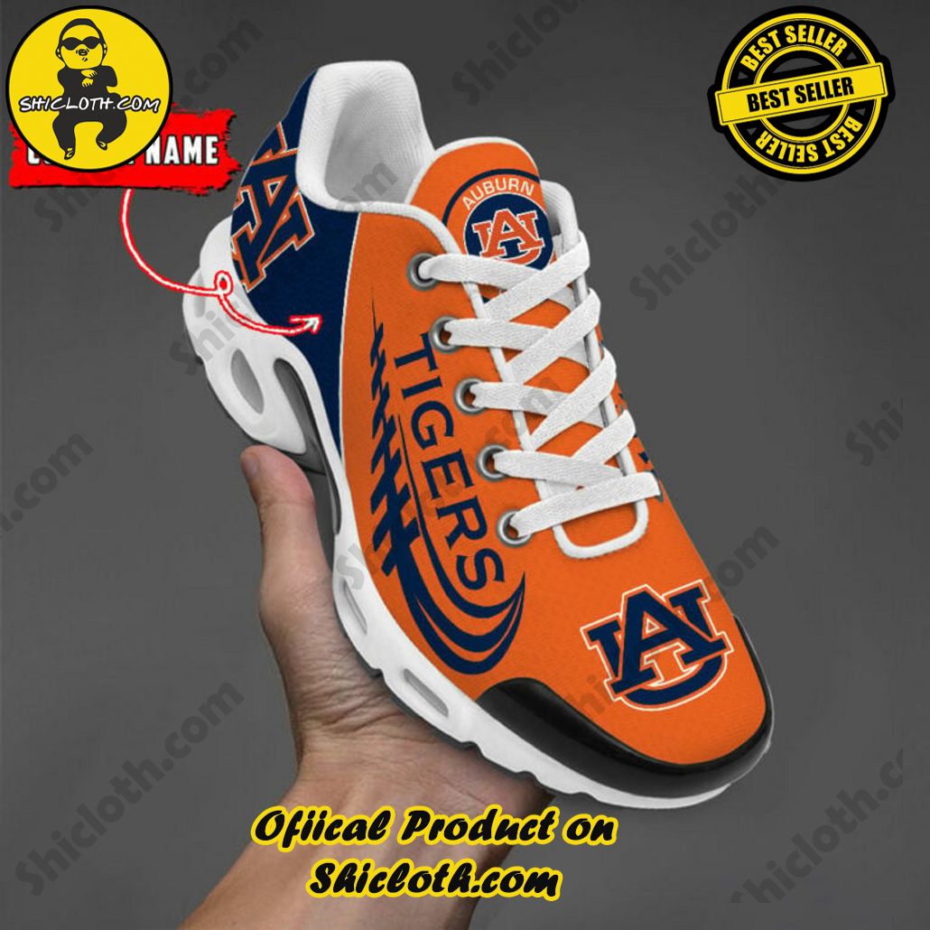 Auburn Tigers Custom Name Nike TN Shoes