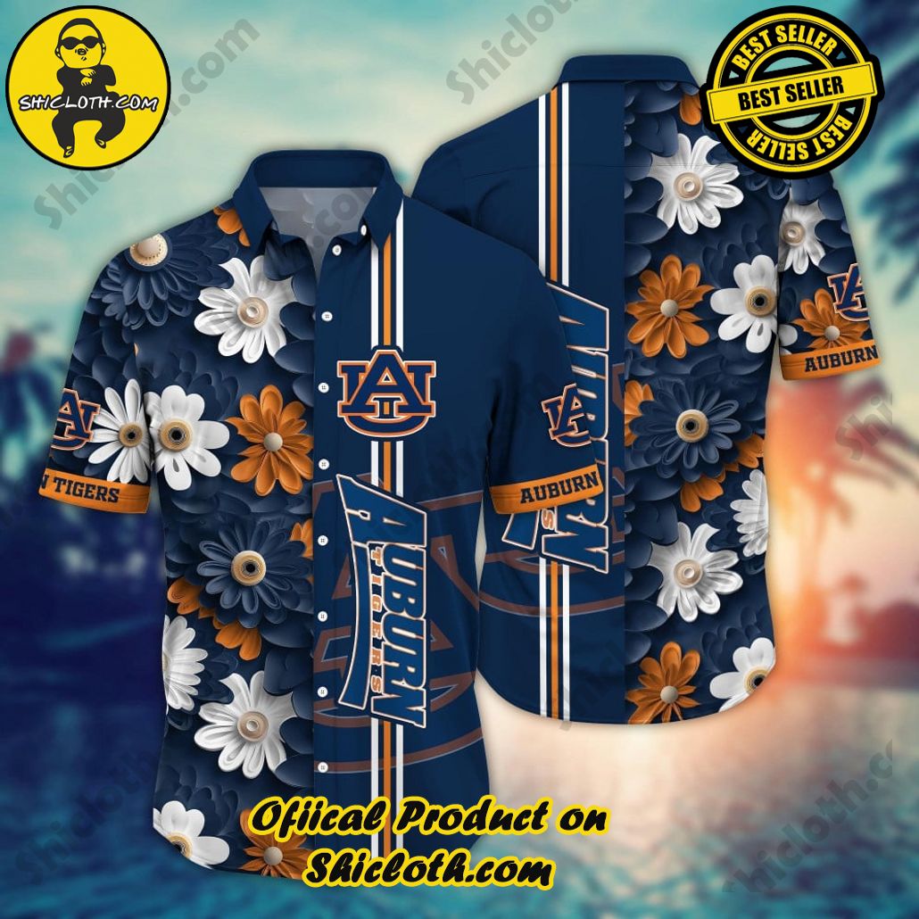 Auburn Tigers NCAA1 Hawaiian Shirt Trending Summer. Gift For Fan
