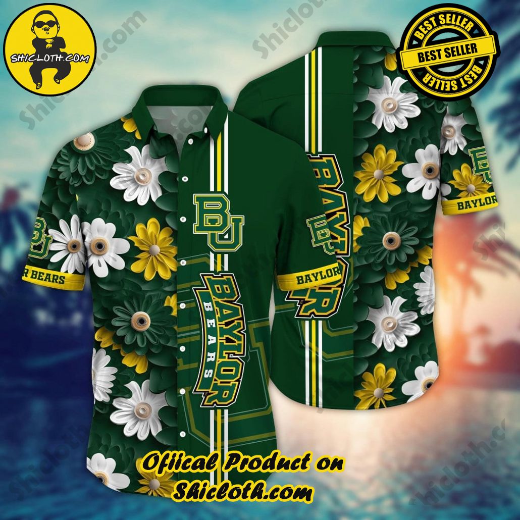 Baylor Bears NCAA2 Hawaiian Shirt Trending Summer. Gift For Fan