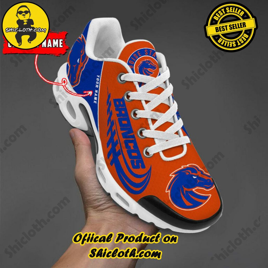Boise State Broncos Custom Name Nike TN Shoes
