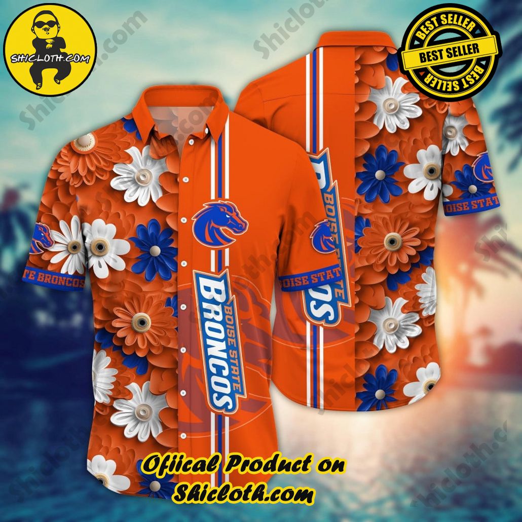 Boise State Broncos NCAA1 Hawaiian Shirt Trending Summer. Gift For Fan 