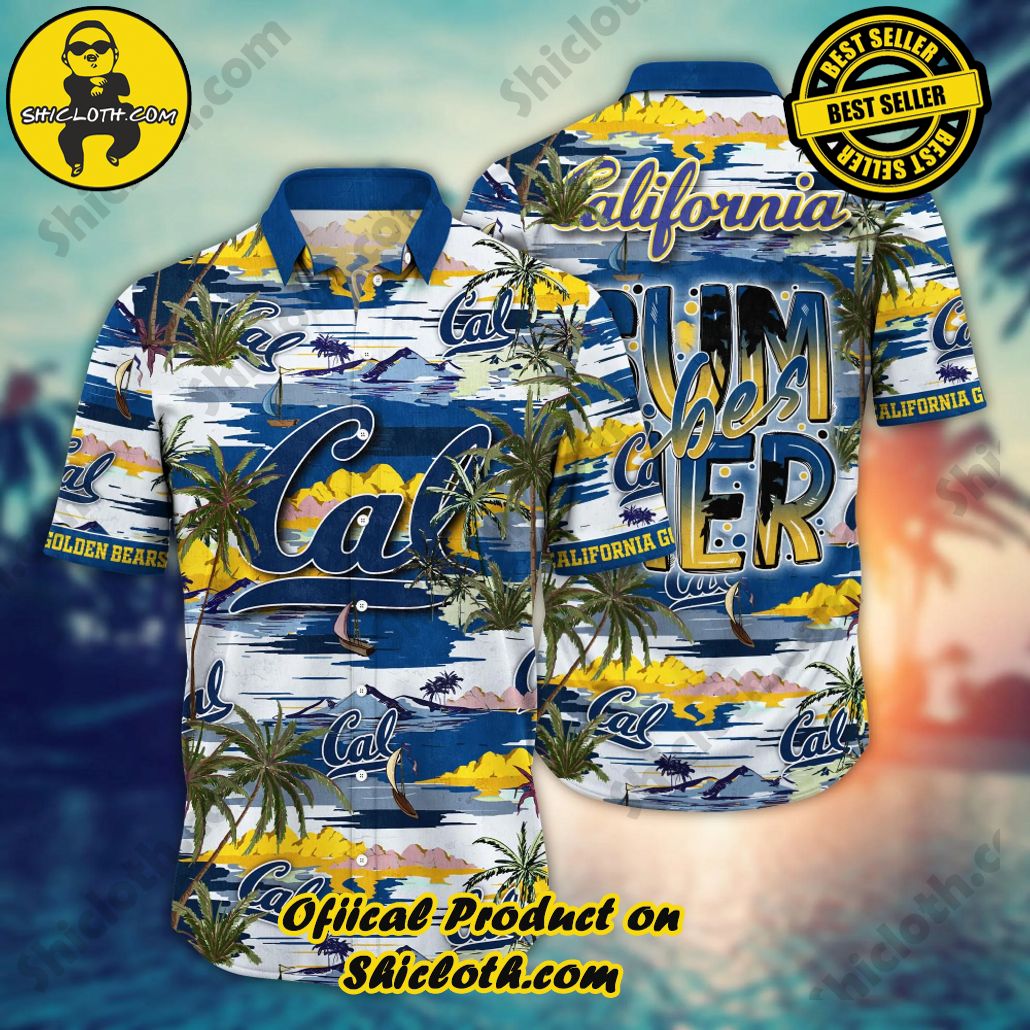 California Golden Bears Hawaiian Shirt Custom