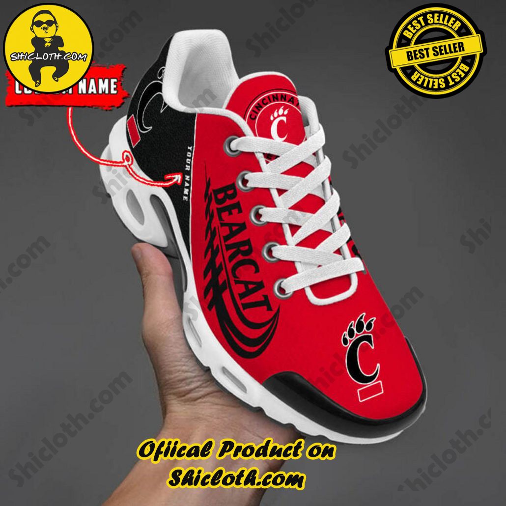 Cincinnati Bearcats Custom Name Nike TN Shoes