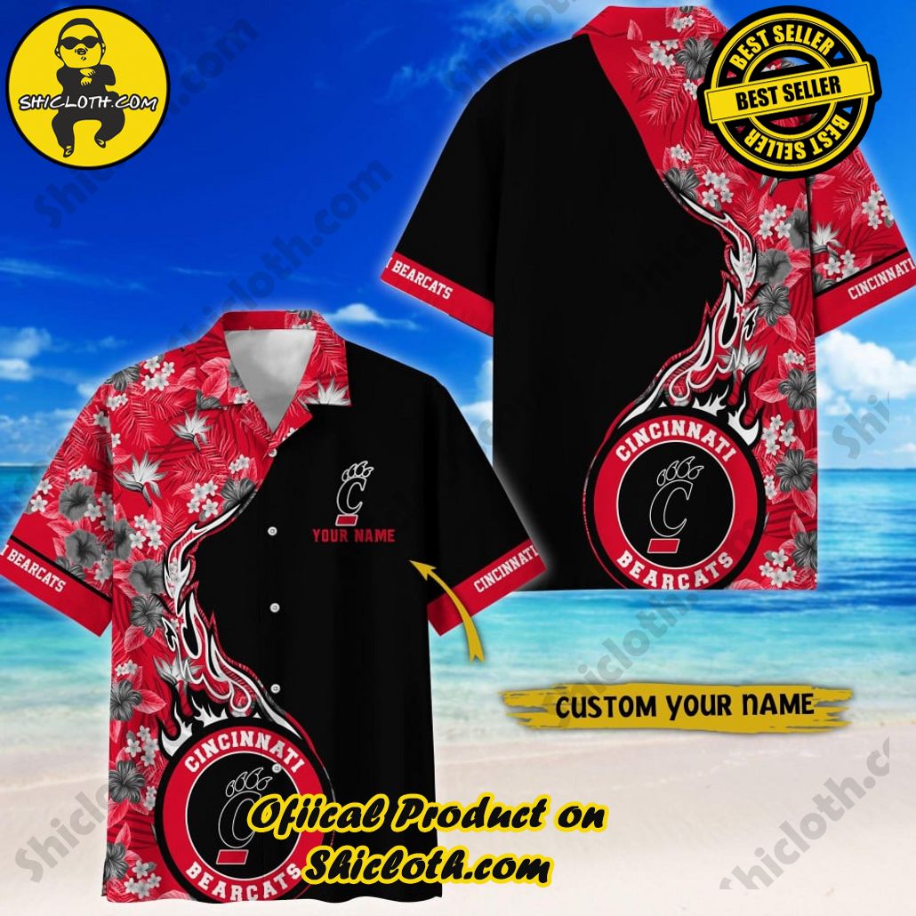 Cincinnati Bearcats | NCAA3 Flower Hawaii Shirt For Fans, Summer Football Shirts