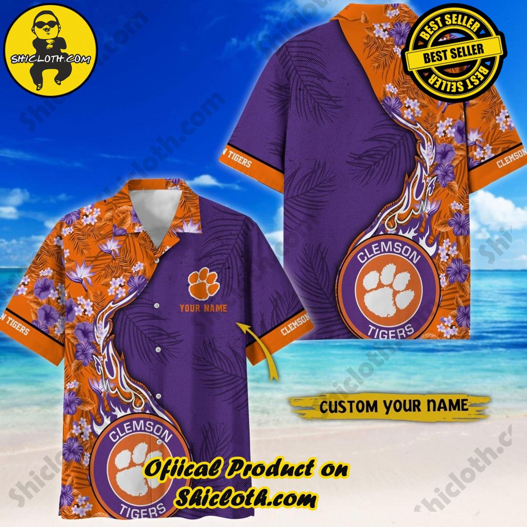 Clemson Tigers Hawaiian Shirt Custom