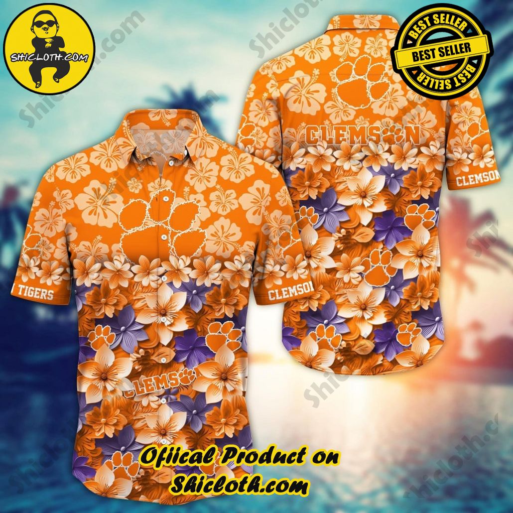 Clemson Tigers NCAA1 Hawaiian Shirt Trending Summer. Gift For Fan