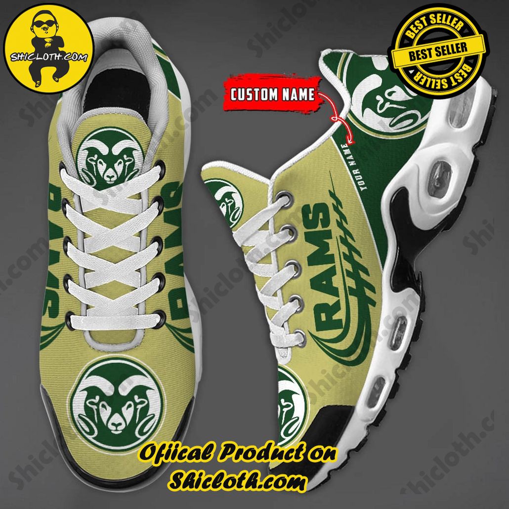 Colorado State Rams Custom Name Nike TN Shoes 3 Colorado State Rams Custom Name Nike TN Shoes - Image 3