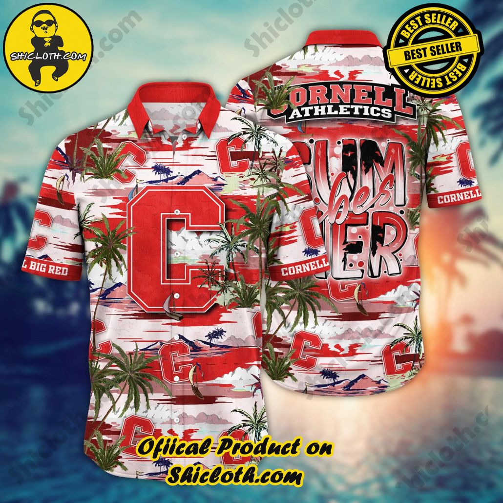 Cornell Big Red Hawaiian Shirt Custom