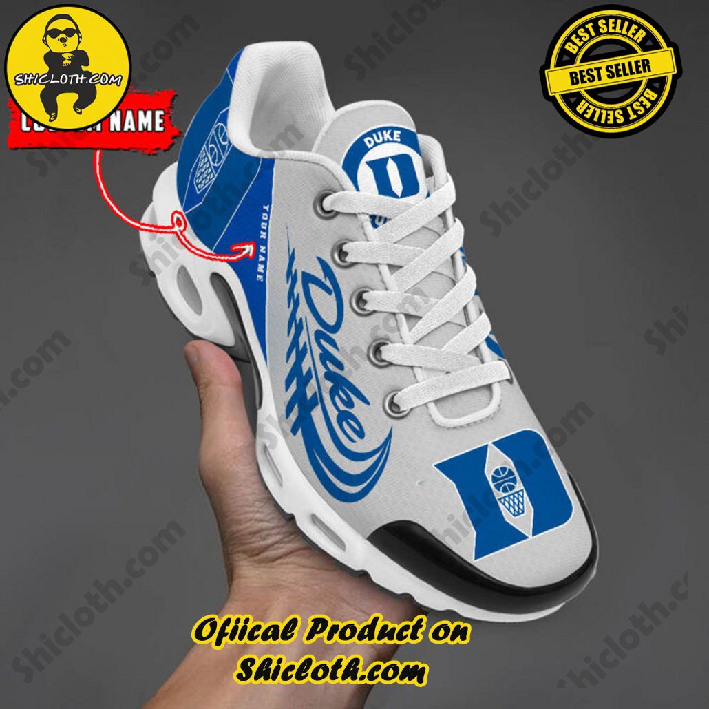 Duke Blue Devils Custom Name Nike TN Shoes