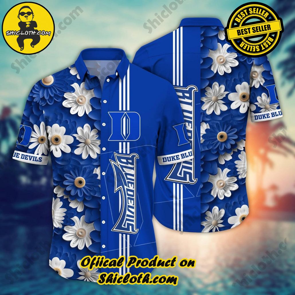 Duke Blue Devils NCAA2 Hawaiian Shirt Trending Summer. Gift For Fan