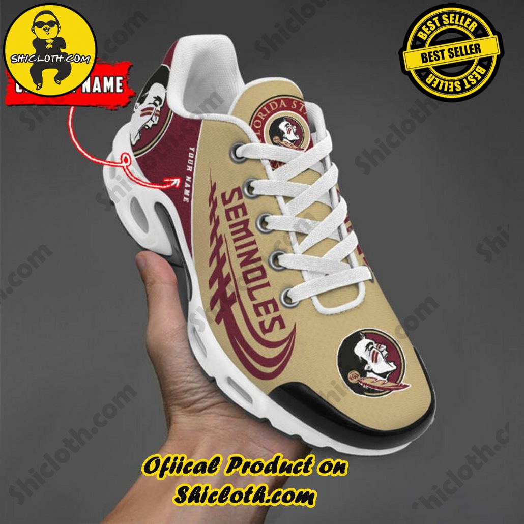 Florida State Seminoles Custom Name Nike TN Shoes