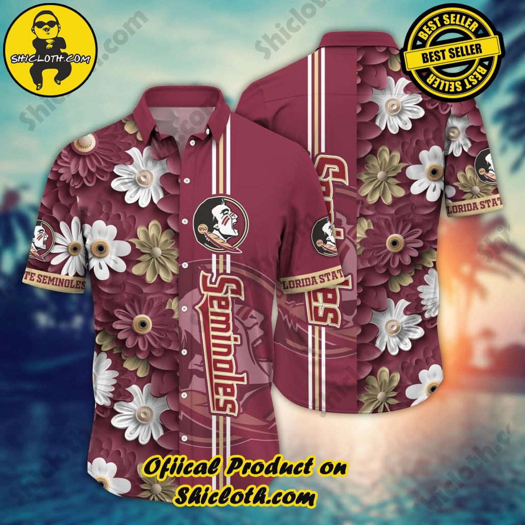 Florida State Seminoles NCAA2 Hawaiian Shirt Trending Summer. Gift For Fan