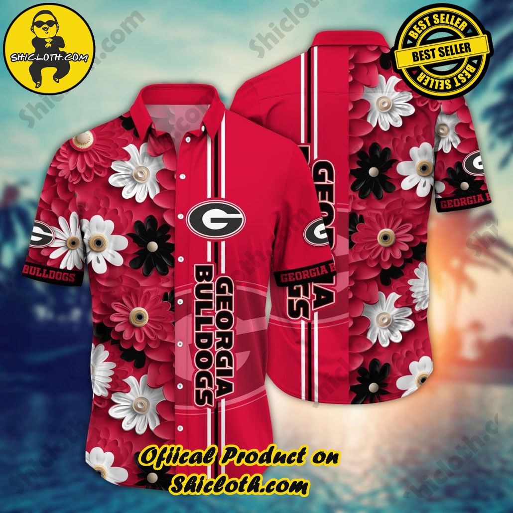 Georgia Bulldogs NCAA1 Hawaiian Shirt Trending Summer. Gift For Fan