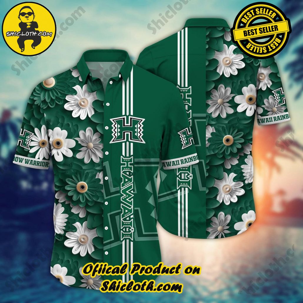 Hawaii Rainbow Warriors NCAA3 Hawaiian Shirt Trending Summer. Gift For Fan