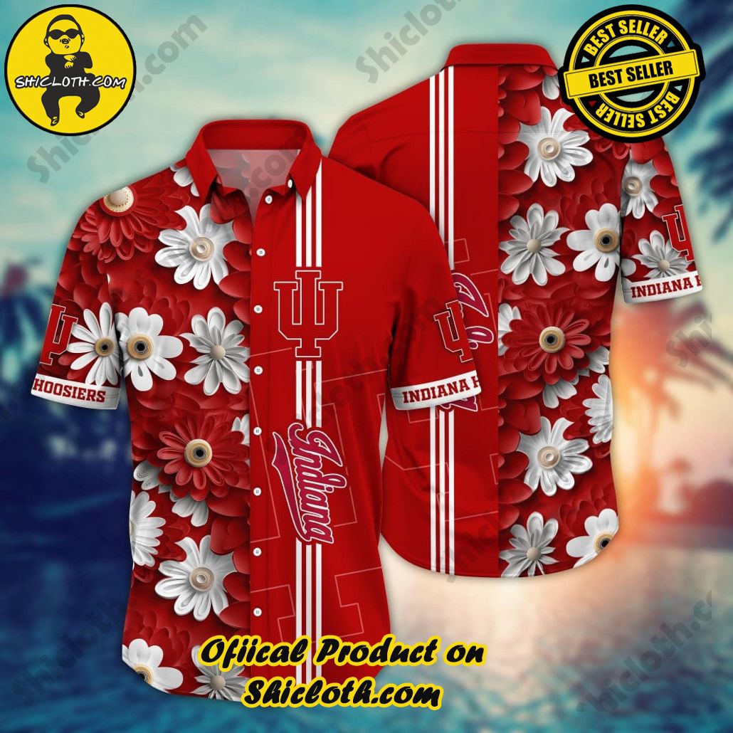 Indiana Hoosiers NCAA3 Hawaiian Shirt Trending Summer. Gift For Fan