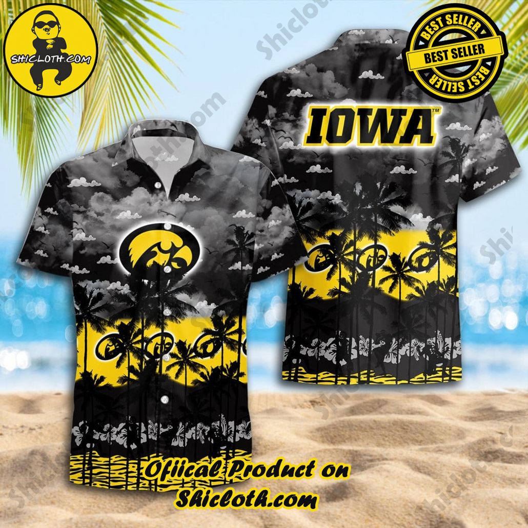 Iowa Hawkeyes Hawaiian Shirt Custom