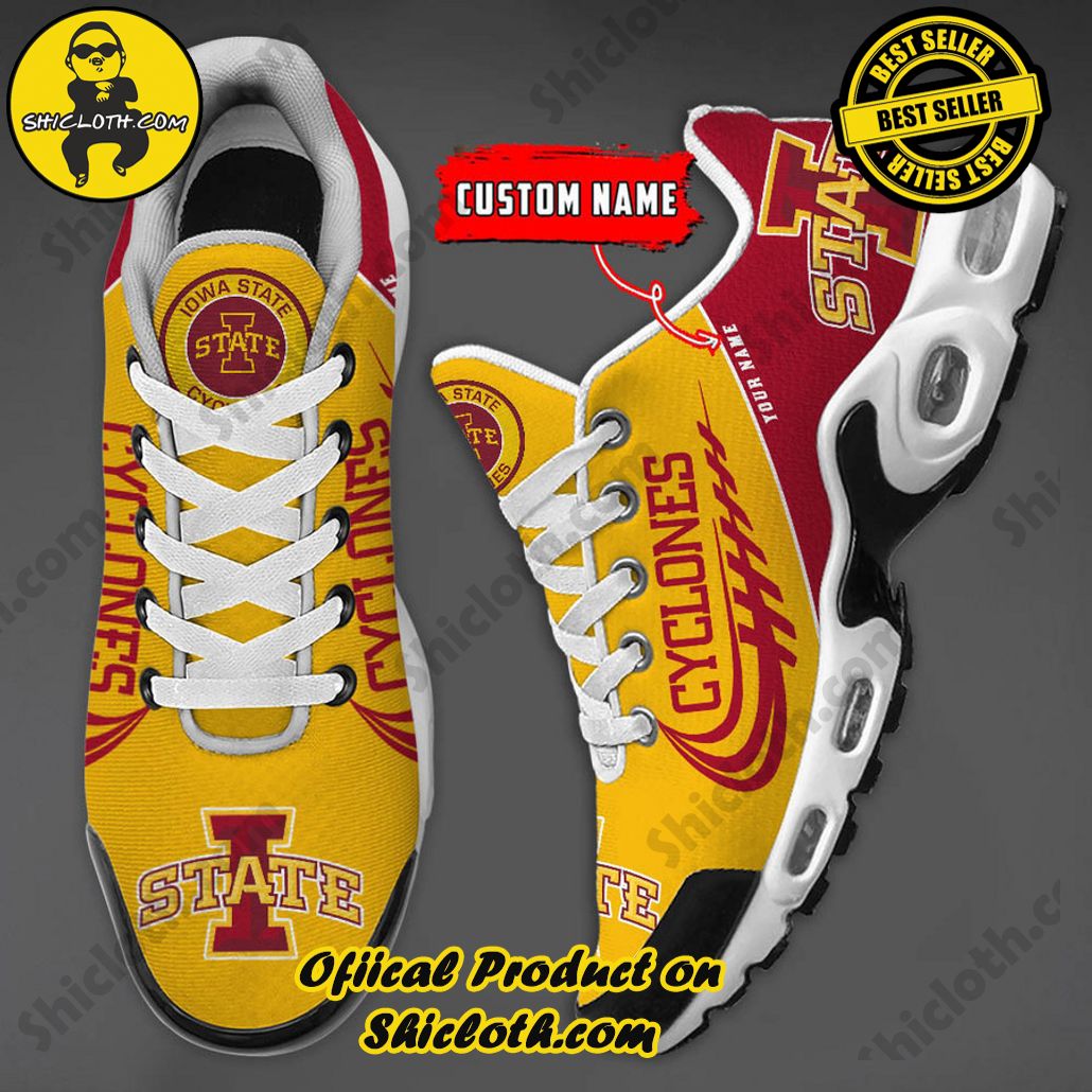 Iowa State Cyclones Custom Name Nike TN Shoes 3 Iowa State Cyclones Custom Name Nike TN Shoes - Image 3