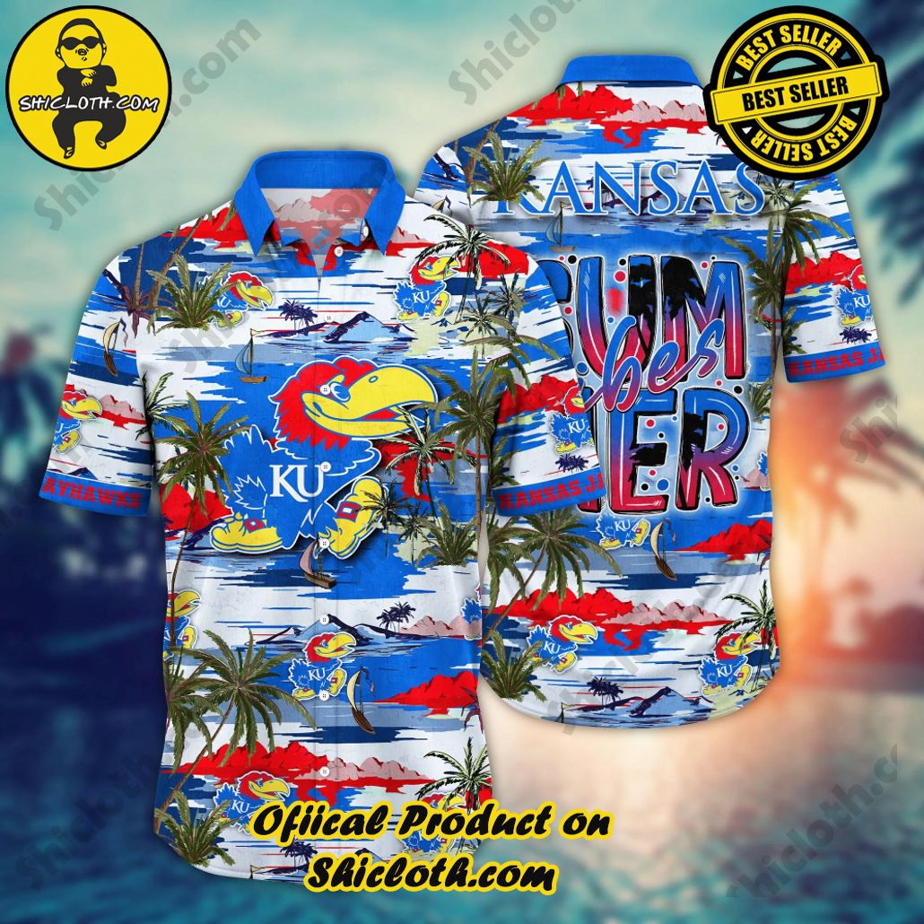 Kansas Jayhawks Hawaiian Shirt Custom