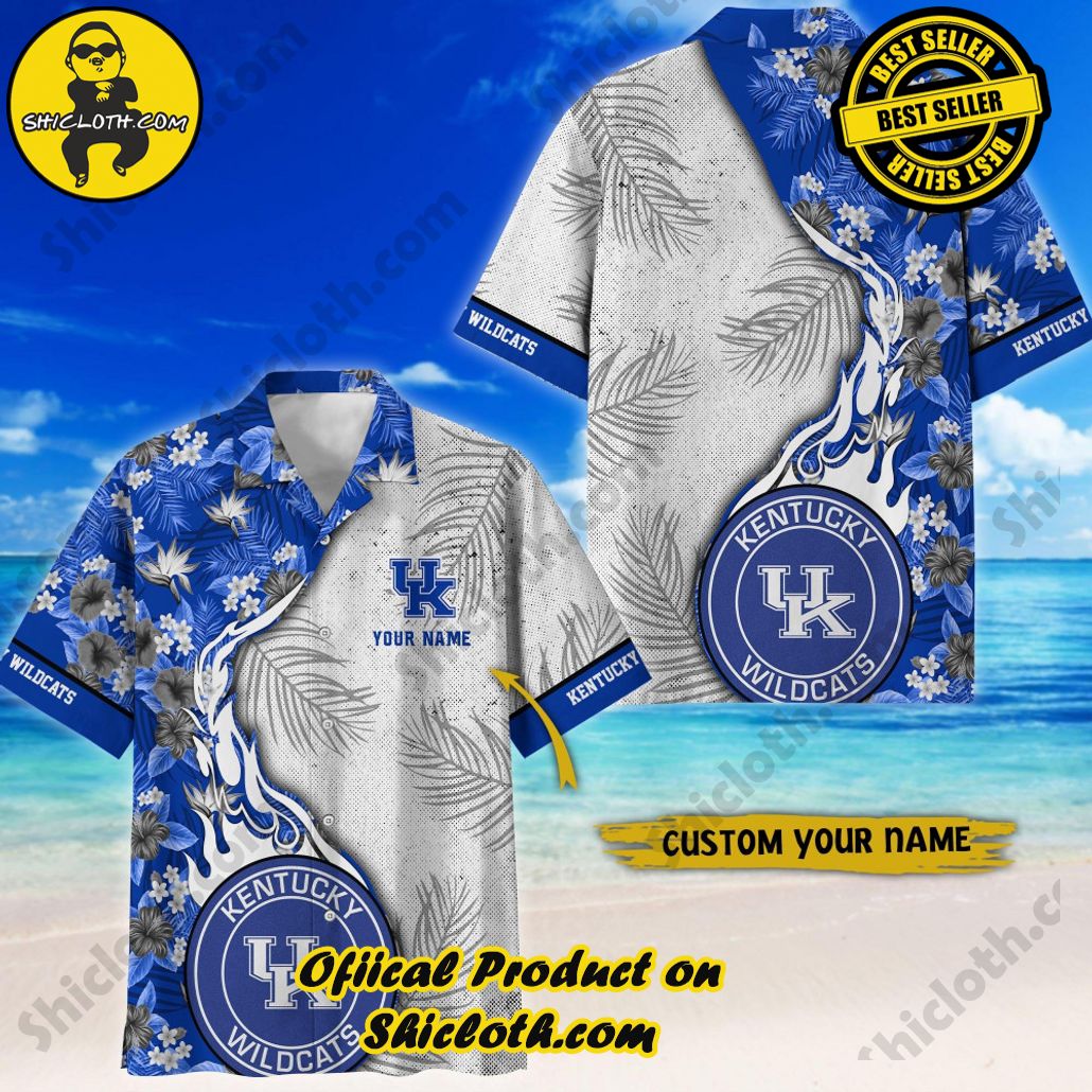 Kentucky Wildcats | NCAA2 Flower Hawaii Shirt For Fans, Summer Football Shirts