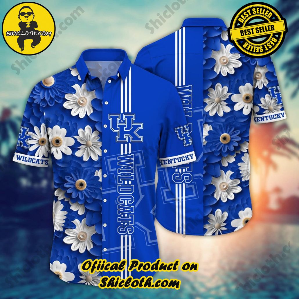 Kentucky Wildcats NCAA2 Hawaiian Shirt Trending Summer. Gift For Fan