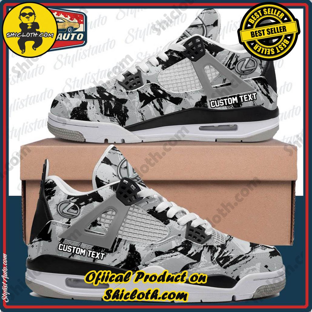 Lexus Air Jordan 4 Sneakers, Car Shoes