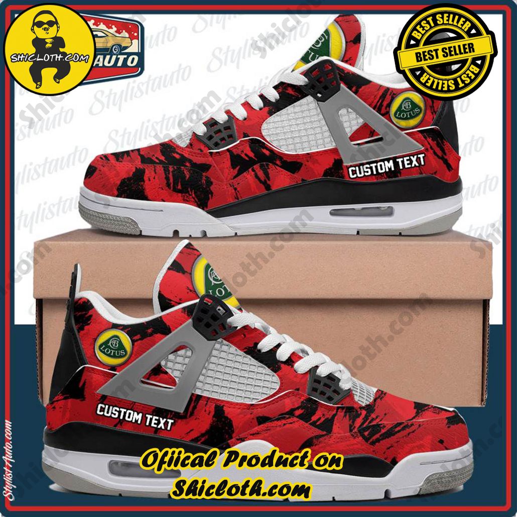 Lotus Cars Air Jordan 4 Sneakers, Car Shoes