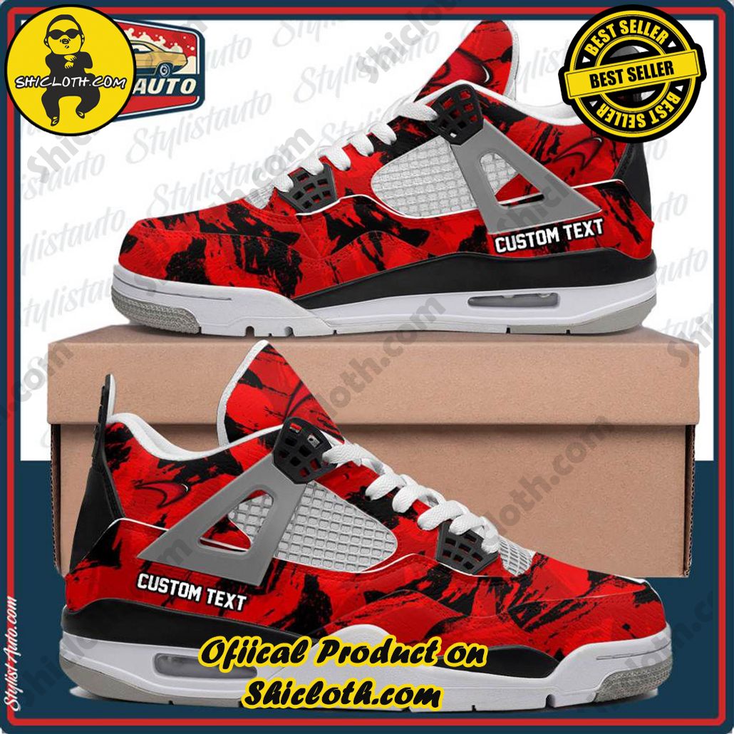 McLaren Air Jordan 4 Sneakers,Car Shoes,Car Love
