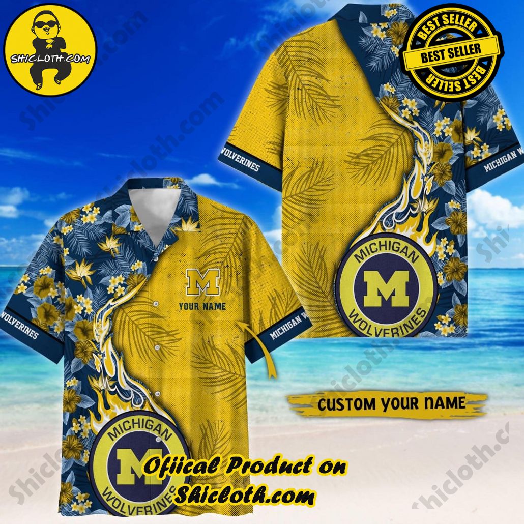 Michigan Wolverines | NCAA football NATIONAL CHAMPIONSHIP Hawaiian Shirt