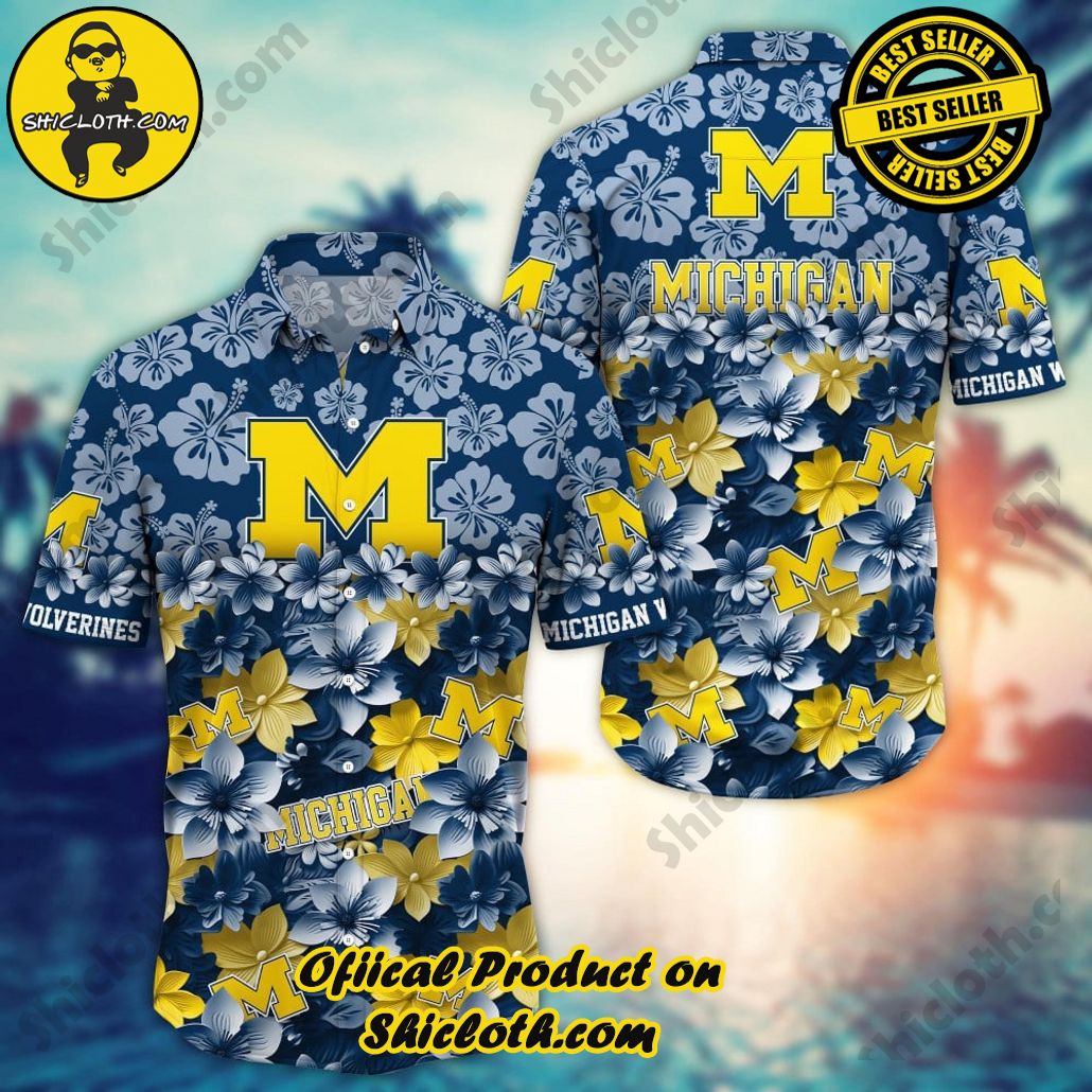 Michigan Wolverines Hawaiian Shirt Custom