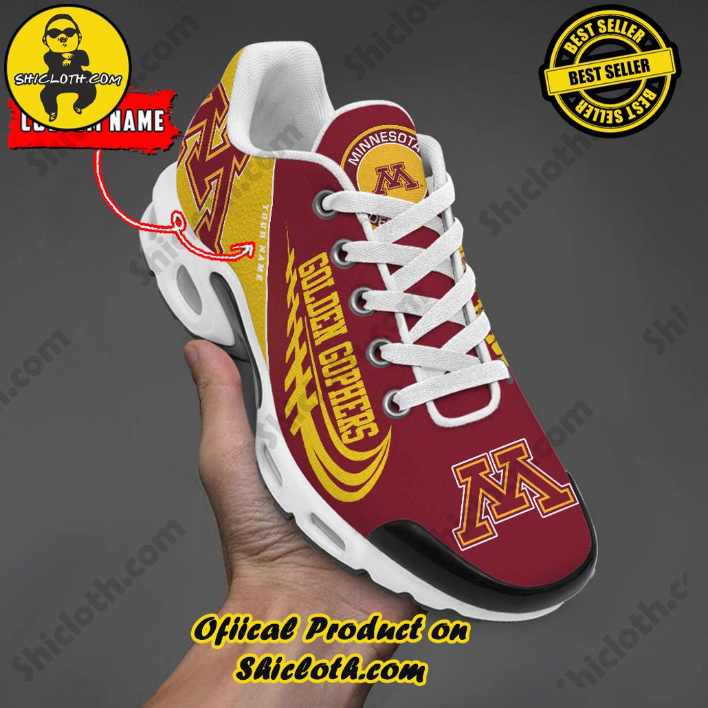 Minnesota Golden Gophers | Custom Name Nike TN Shoes