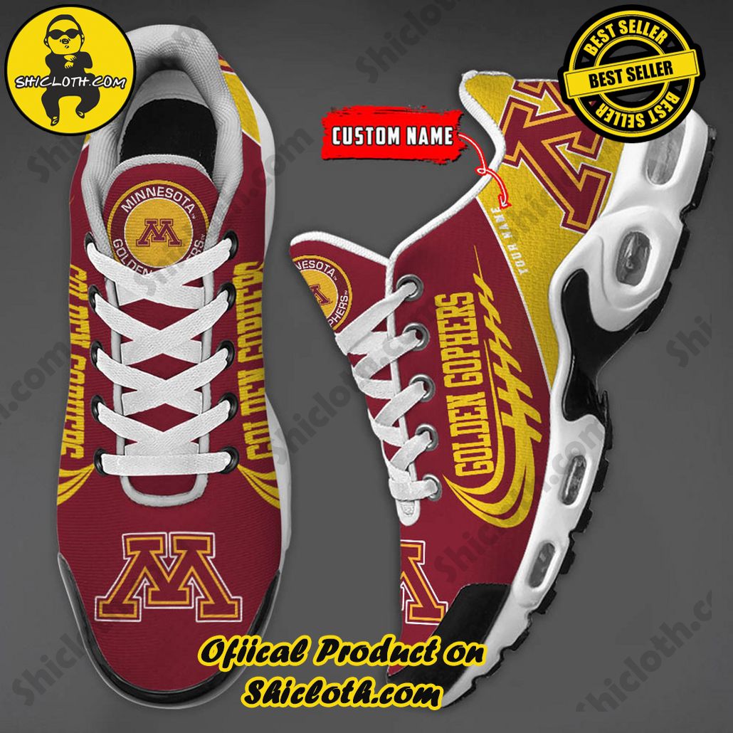 minnesota golden gophers custom name nike tn shoes 3 WNHov